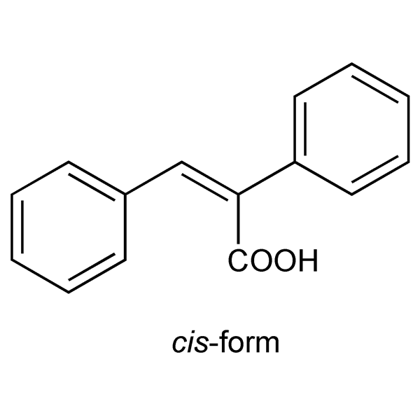 Graphical representation of α-Phenylcinnamic Acid