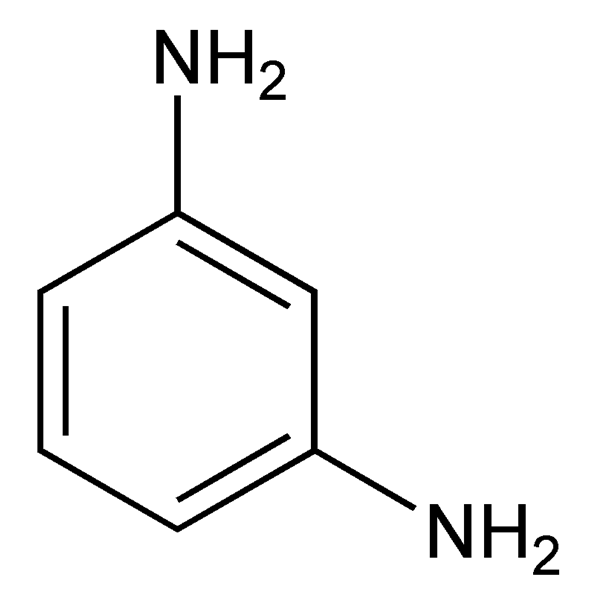 Graphical representation of m-Phenylenediamine