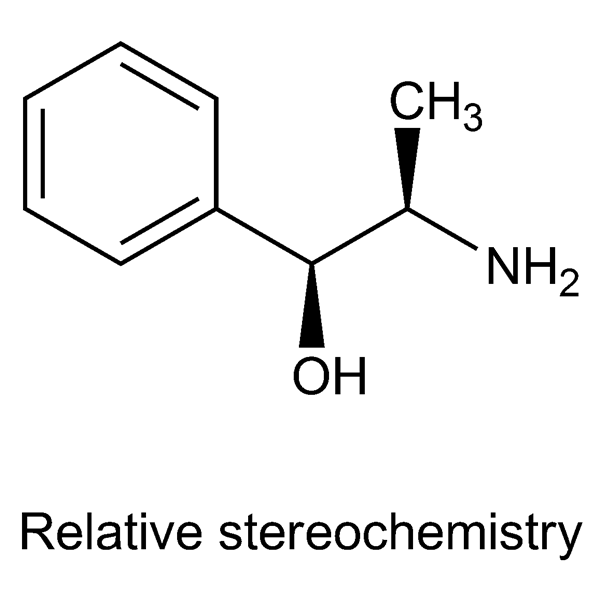 Graphical representation of Phenylpropanolamine