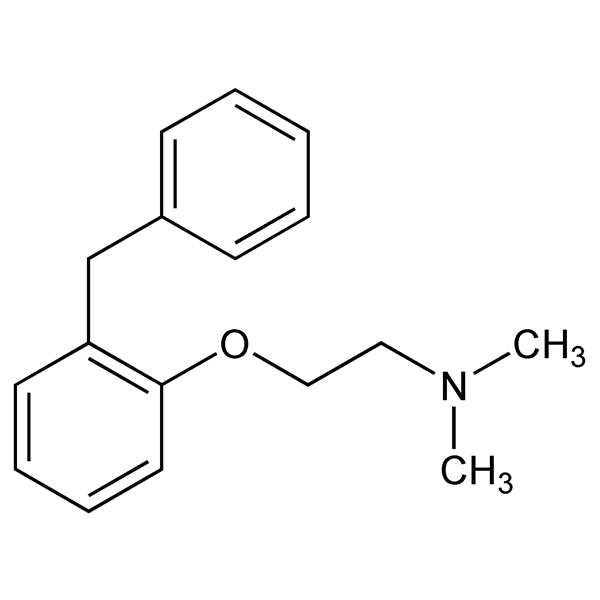 Graphical representation of Phenyltoloxamine