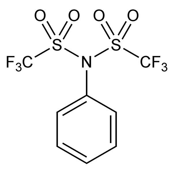 Graphical representation of Phenyl Triflimide