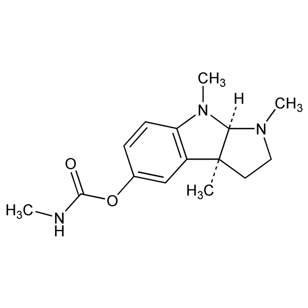 Graphical representation of Physostigmine