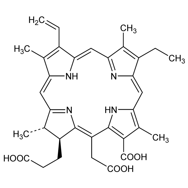 Graphical representation of Phytochlorin