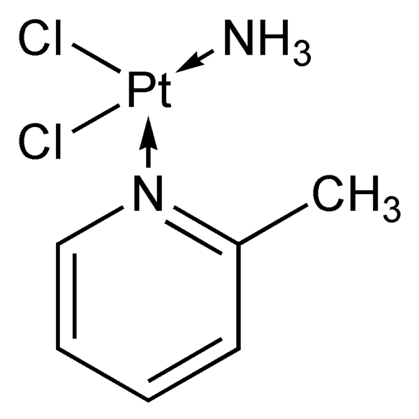 Graphical representation of Picoplatin