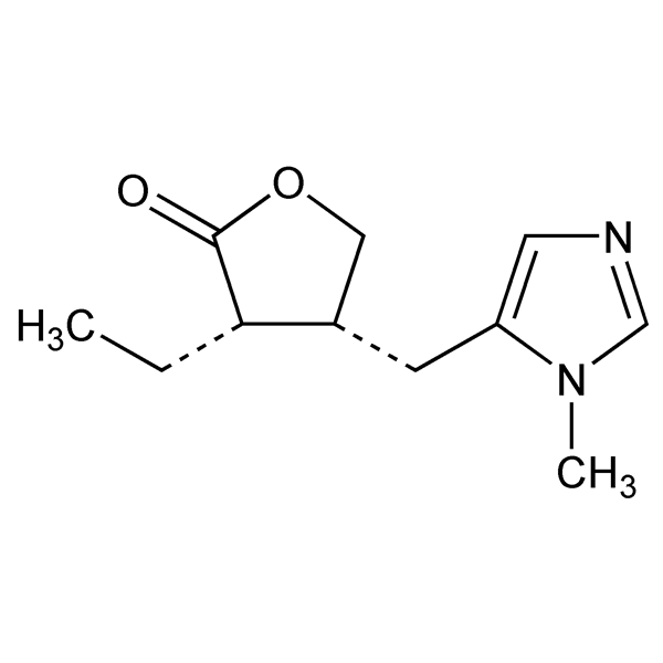 Graphical representation of Pilocarpine