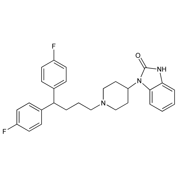 Graphical representation of Pimozide