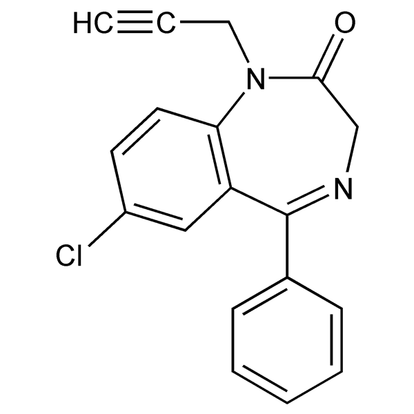 Graphical representation of Pinazepam