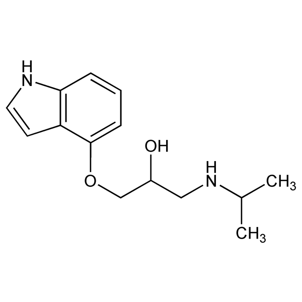 Graphical representation of Pindolol