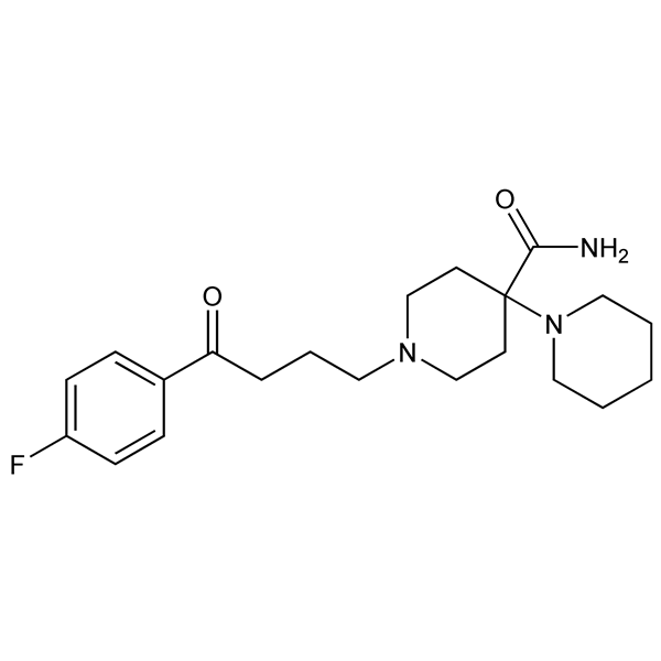 Graphical representation of Pipamperone