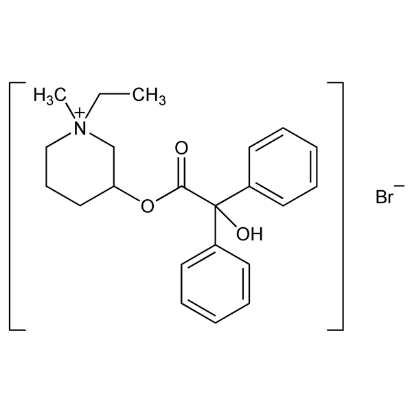 Graphical representation of Pipenzolate Bromide