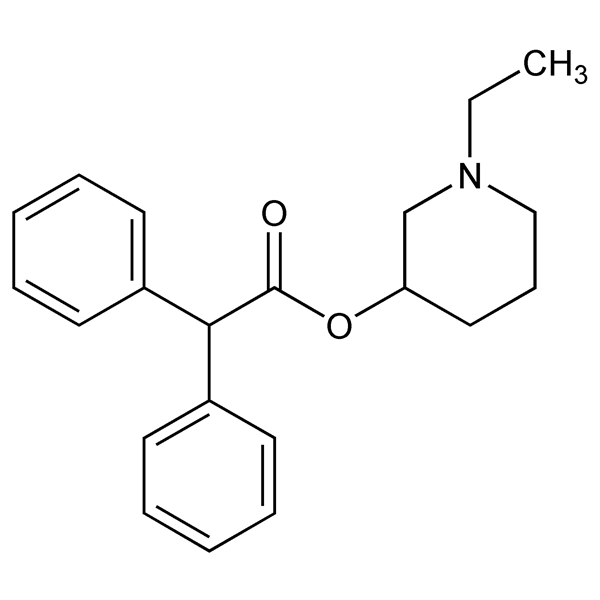 Graphical representation of Piperidolate