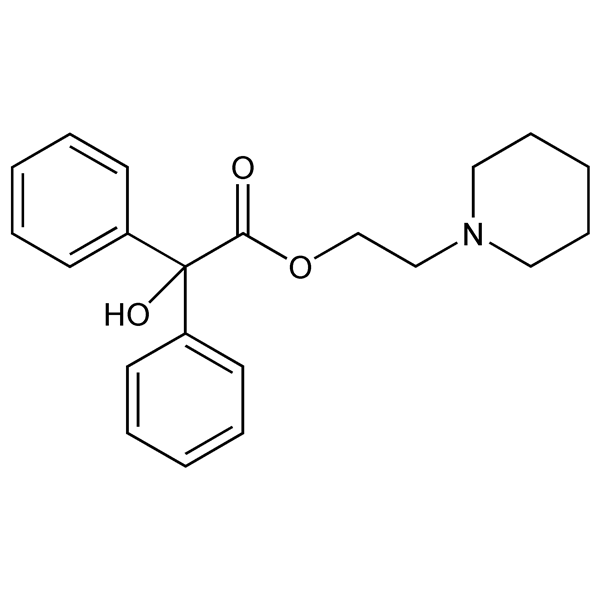 Graphical representation of Piperilate