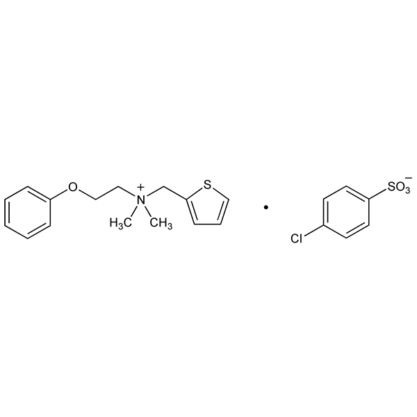 Graphical representation of Thenium Closylate