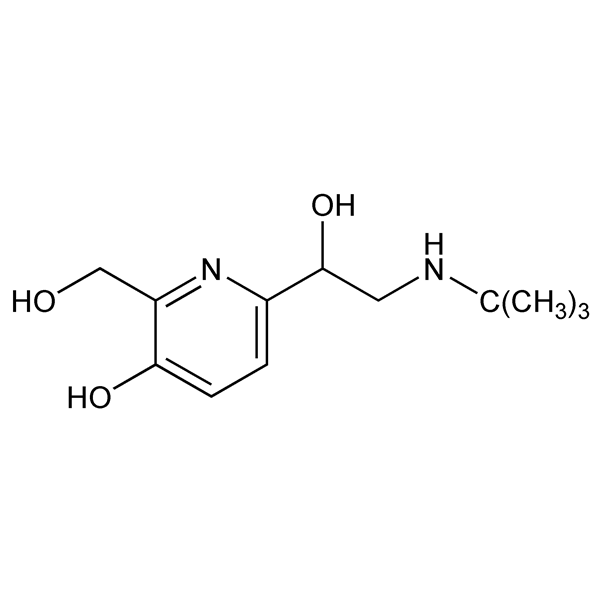 Graphical representation of Pirbuterol