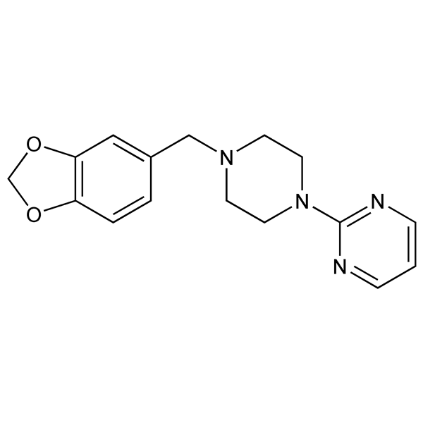 Graphical representation of Piribedil