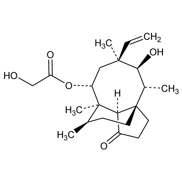 Graphical representation of Pleuromutilin