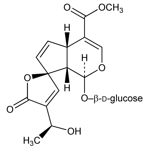 Graphical representation of Plumieride