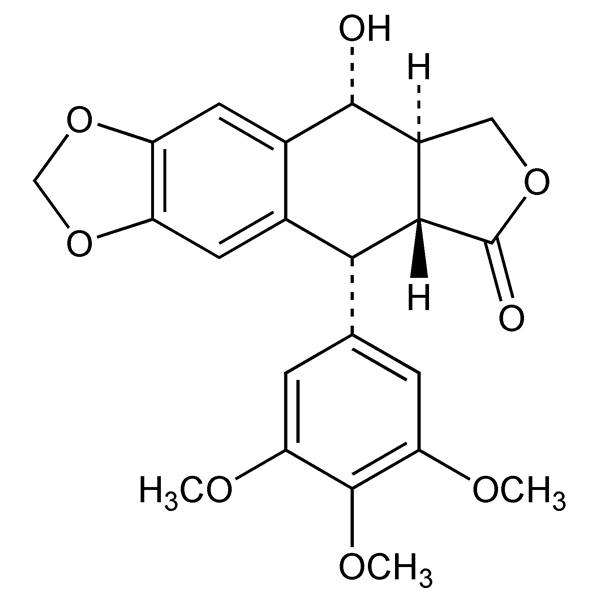 Graphical representation of Podophyllotoxin