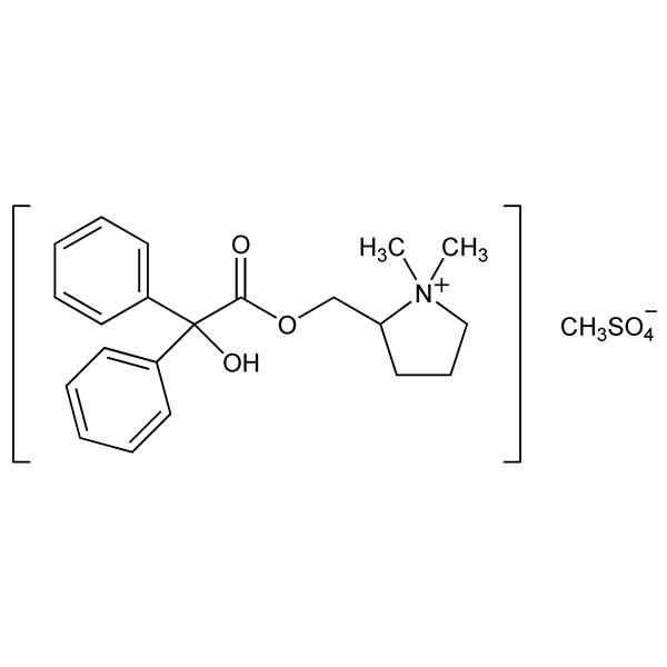 Graphical representation of Poldine Methylsulfate