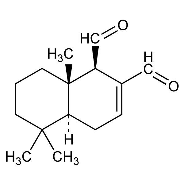 Graphical representation of Polygodial