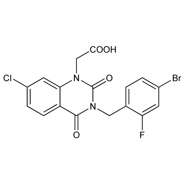 Graphical representation of Zenarestat