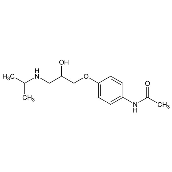 Graphical representation of Practolol