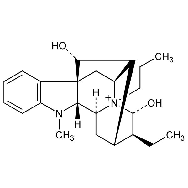 Graphical representation of Prajmaline