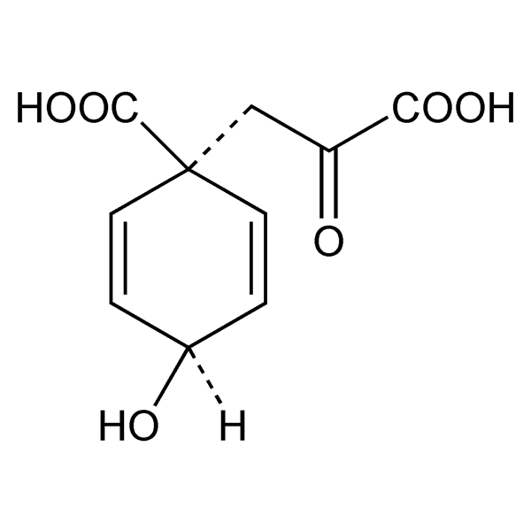 Graphical representation of Prephenic Acid