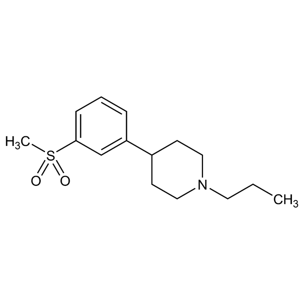 Graphical representation of Pridopidine