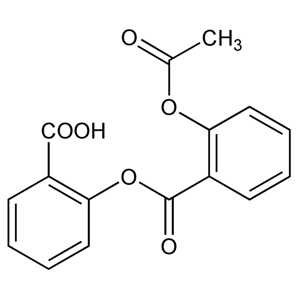 Graphical representation of Acetylsalicylsalicylic Acid