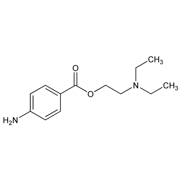 Graphical representation of Procaine