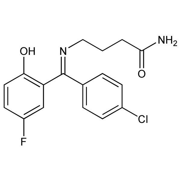 Graphical representation of Progabide