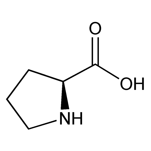 Graphical representation of Proline