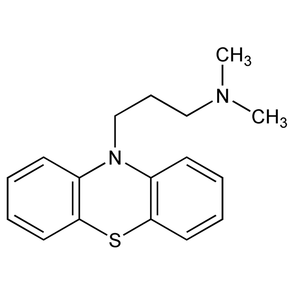 Graphical representation of Promazine