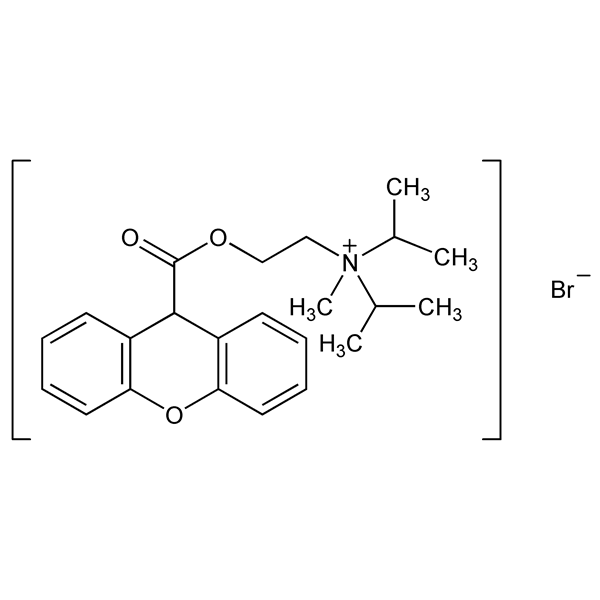 Graphical representation of Propantheline Bromide