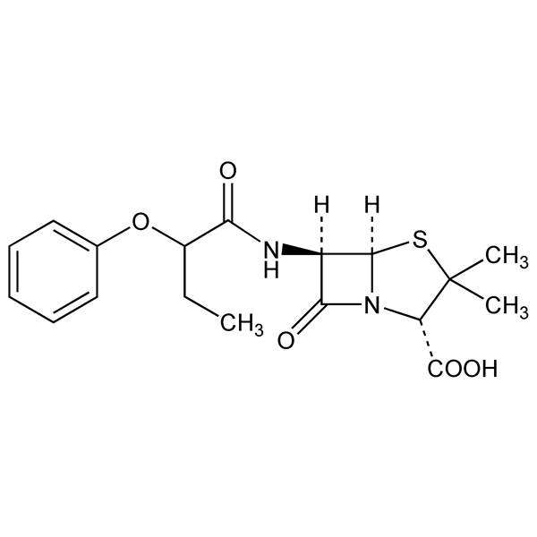 Graphical representation of Propicillin