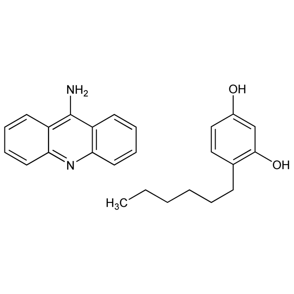 Graphical representation of Acrisorcin