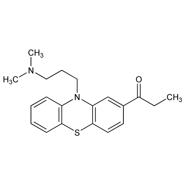 Graphical representation of Propionylpromazine