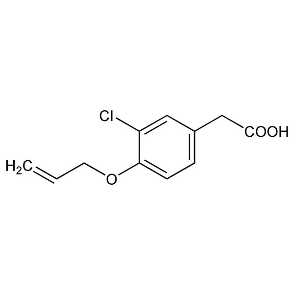 Graphical representation of Alclofenac