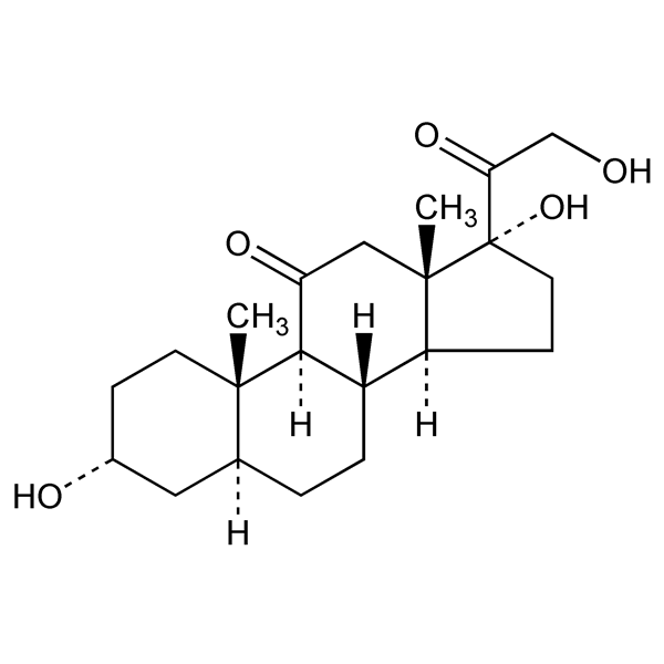 Graphical representation of Allotetrahydrocortisone