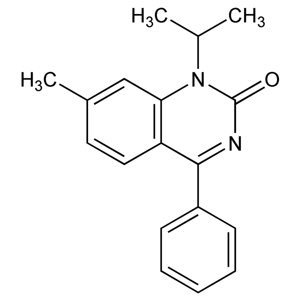 Graphical representation of Proquazone