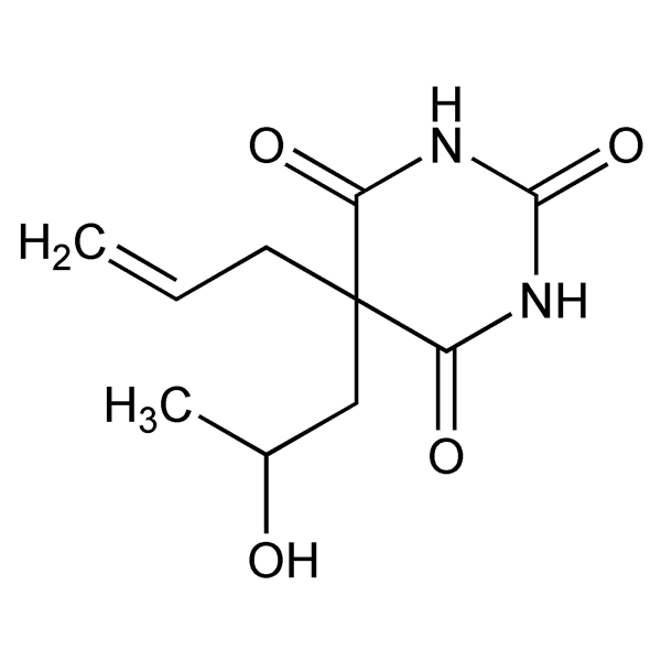 Graphical representation of Proxibarbal