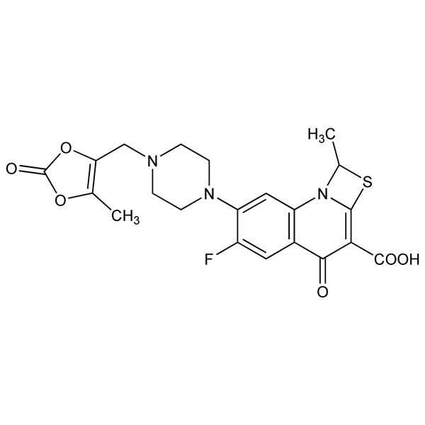 Graphical representation of Prulifloxacin