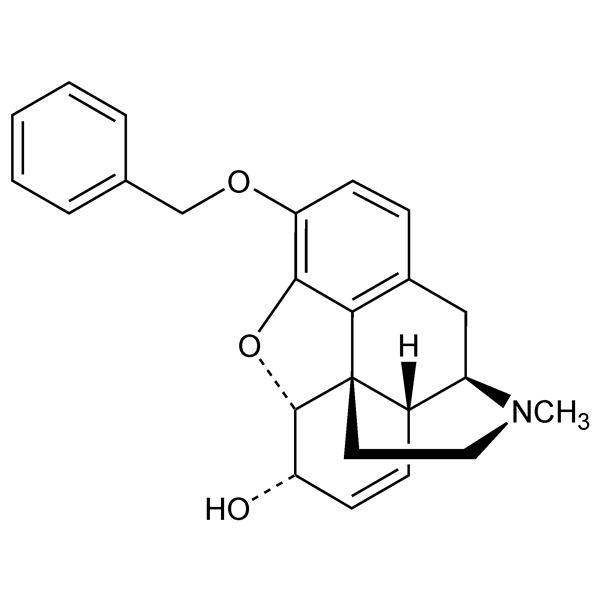 Graphical representation of Benzylmorphine