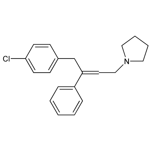 Graphical representation of Pyrrobutamine