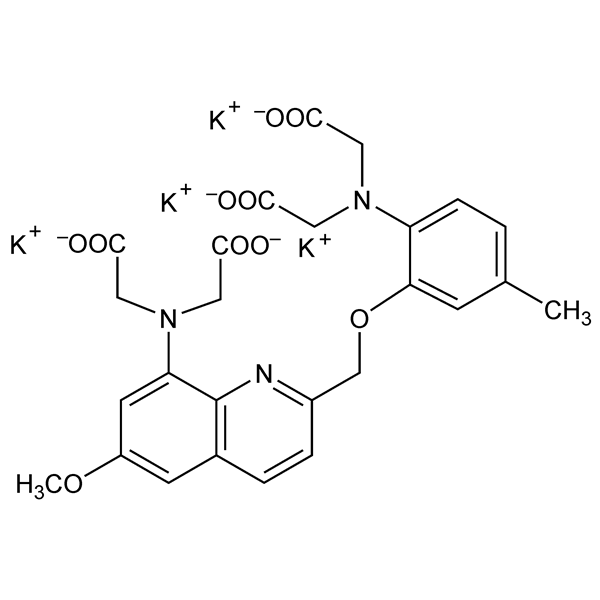 Graphical representation of Quin2