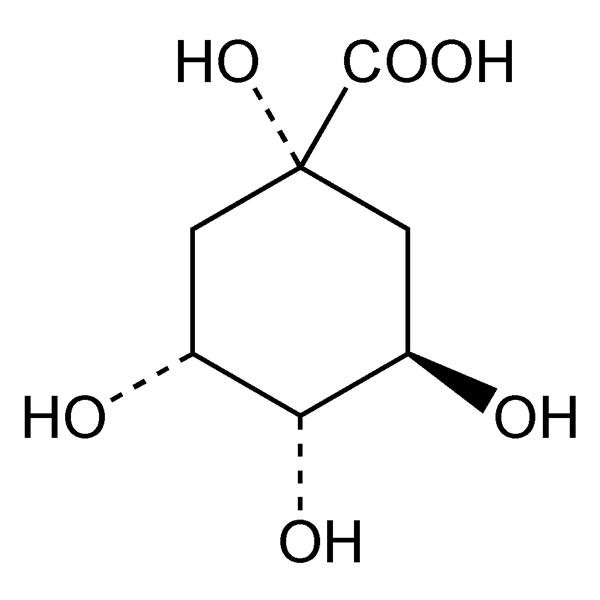 Graphical representation of Quinic Acid