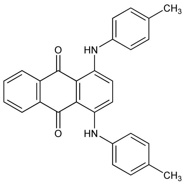 Graphical representation of Quinizarin Green SS