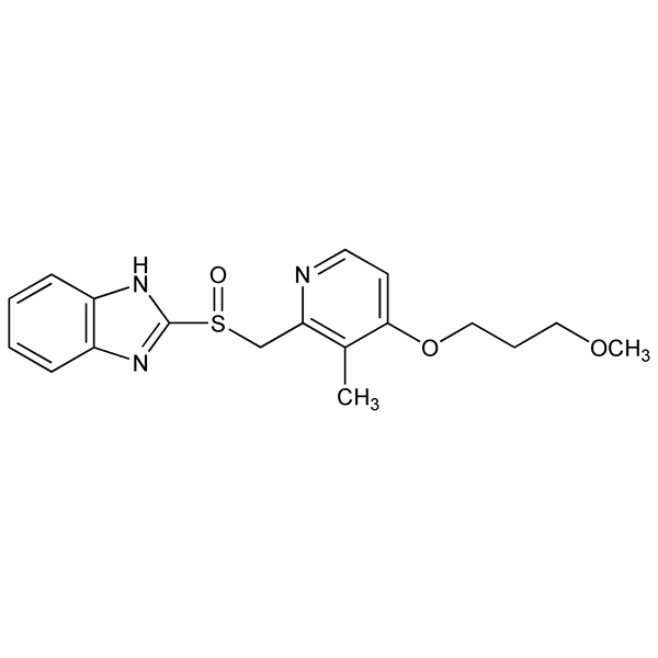 Graphical representation of Rabeprazole