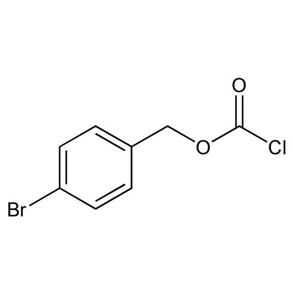 Graphical representation of p-Bromobenzyl Chloroformate